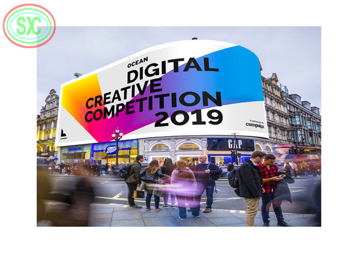 屋外P6 LEDディスプレイ画面 6mmピクセルピッチ IP65防水