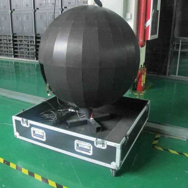 ビデオ/テキスト/画像ディスプレイ機能 円形LEDモニター DC5V電圧で電源を供給