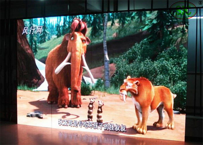 温度検出器、導かれた TV スクリーンと屋内鮮やかな色 LED の広告の表示