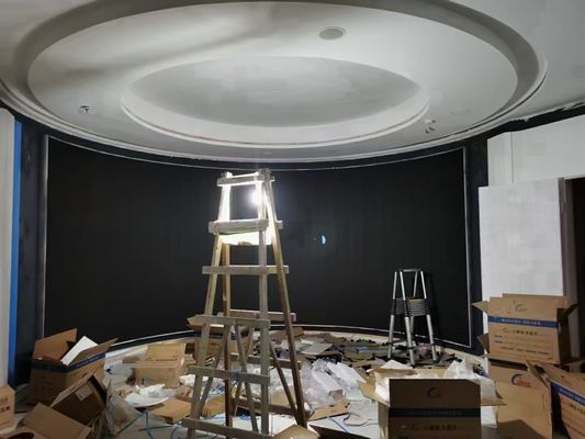 お買い得 P2屋内適用範囲が広いLEDのビデオ壁は企業の広告LEDモジュールを曲げた オンライン
