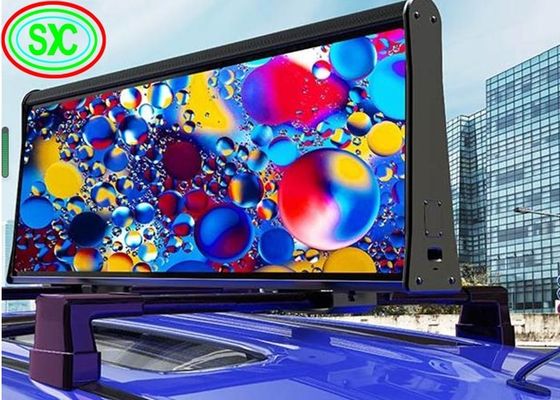お買い得 P5はIp65によって導かれる移動印4G 3G制御車のタクシーの屋根によって導かれる表示を防水します オンライン