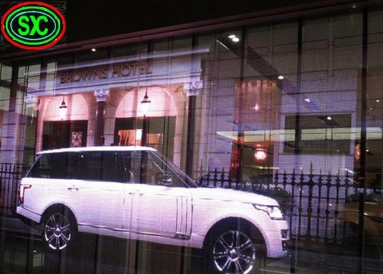 軽量キャビネットとモジュール 多様な屋外用途のための透明LED画面