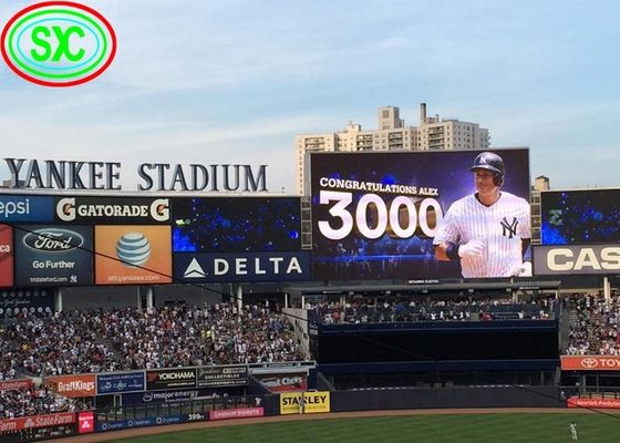 P8 スタジアム LED ディスプレイ 640x640mm IP65 防水 5500CD 明るさ