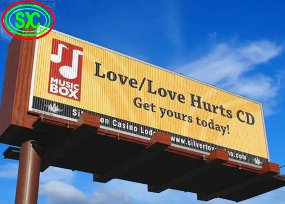 広告の屋外の表示、Hight の決断のフル カラーは屋外 P20 IP65 に署名を導きました