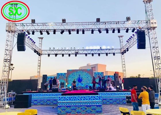 防水偉大な人のための無線プログラム可能なフル カラーの導かれたスクリーン屋外広告