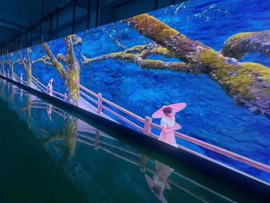 レンタルP3.91最高は会議室のためのリフレッシュ レートの導かれたスクリーンを協調する教会を