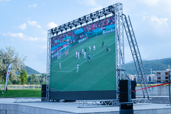 外部P3.91 500x1000mmステージLEDディスプレイ 500x500mmキャビネットと3840hzリフレッシュレート