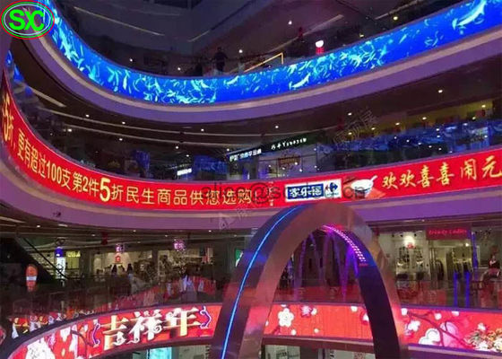 お買い得 P4高リゾリューションのカーテンのLED表示、防水IP65 Nationstarシステム オンライン