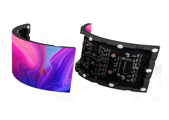 お買い得 P3.91 カーブド・インドア・レンタル・LED・ディスプレイ・スクリーン 高解像度LED・ビデオ・ウォール オンライン