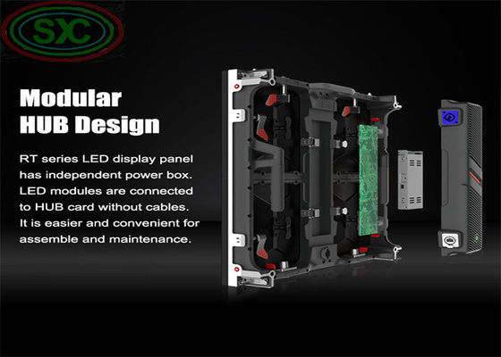 大型 高明るさ 室内 Led Billboard P3.91 LED パネル 500*500mm