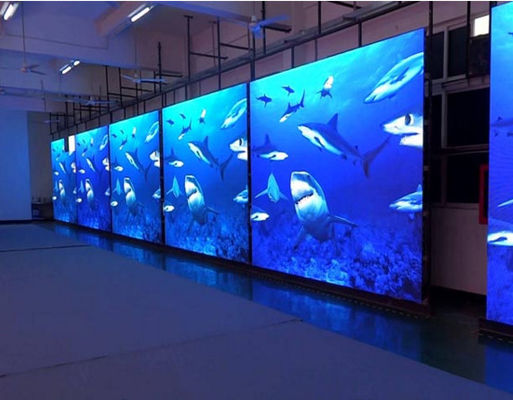 お買い得 P3.91 室内LEDディスプレイ 500x1000mm 5500Cd 室内フルカラーLEDディスプレイの明るさ オンライン