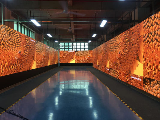 室内フルカラーLEDディスプレイスクリーン SMD P3.91 カスタム広告 ビデオ背景壁