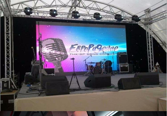 お買い得 超スリーム 8500 ニット 明るさ P8 LED レンタル 広告板 鋼製のキャビネット オンライン