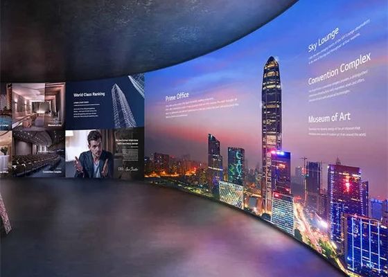 コントラスト比3.9mmレンタル LEDディスプレイ アルミニウムマグネシウム合金 キャビネット 14-16ビット グレースケール