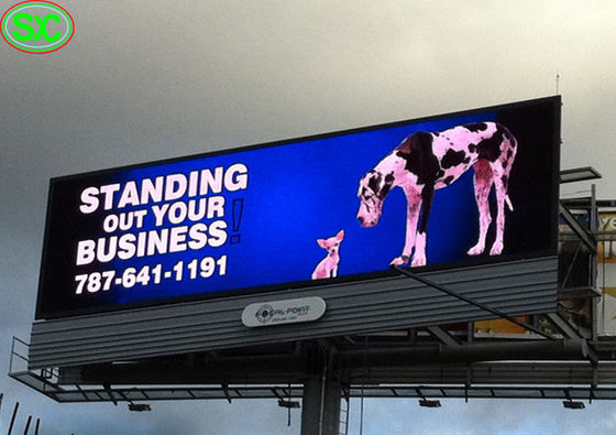 広告の防水ビデオ屋外の固定導かれた表示掲示板の偉大な人