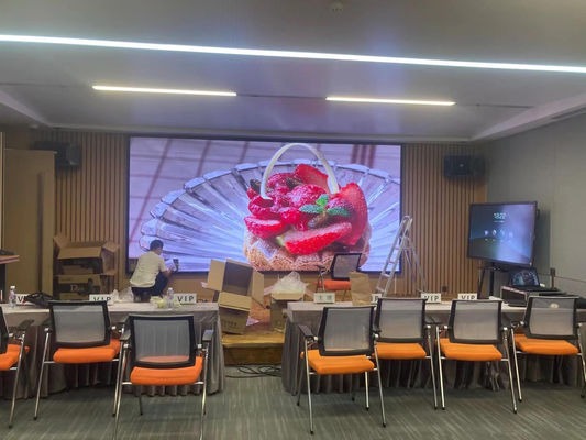 高リゾリューションrgbの段階屋内P3はスクリーンを導いたカスタマイズされた屋内レンタル導かれたビデオ壁が表示を導いた