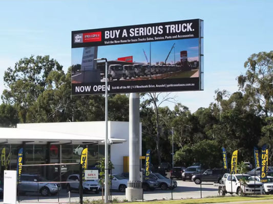 3年保証付き 防水 屋外 フルカラー LED 鋳型 アルミスクリーン