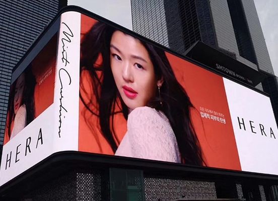 P4.81 フルカラー 屋外 HD LED 型 鋳型 アルミ スクリーン OEM サービス