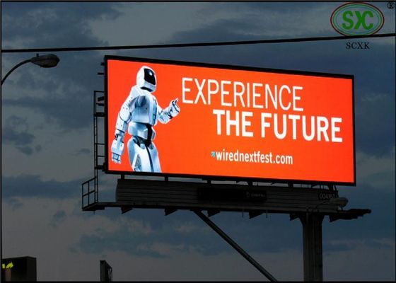 SMD 3535 エピスター P10 屋外 フルカラー LED 型アルミキャビネット 防水