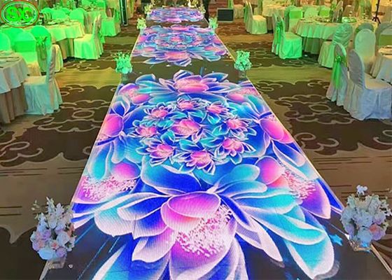 お買い得 室外P5ビデオステージレンタル 結婚式ダンスフロアライト HD 64*32解像度 オンライン