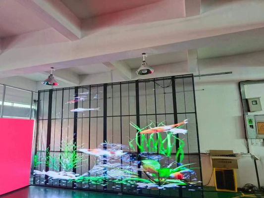 6.2kg Cabinet Weight P3.91-7.82 透明なLEDビデオウォール