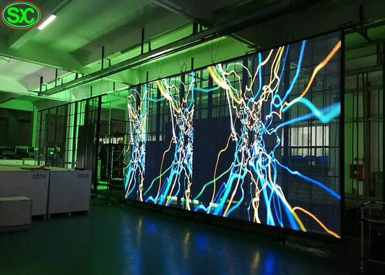 適用範囲が広い魔法の窓ガラス透明なLEDスクリーン表示P6.25