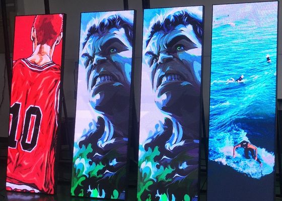 320x160mm モジュールサイズ 1R1G1B カラー構成とP1.86mmピッチのLEDポスターディスプレイ