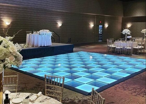 P4.81 LED ダンスフロア 結婚式 ダンスフロア イベントパーティー用 マグネット 3D LED フルカラーパネル