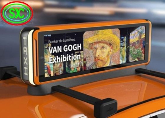 屋外広告 96*32cm アシンクロン制御ドライブモードの車用 LED 掲示板