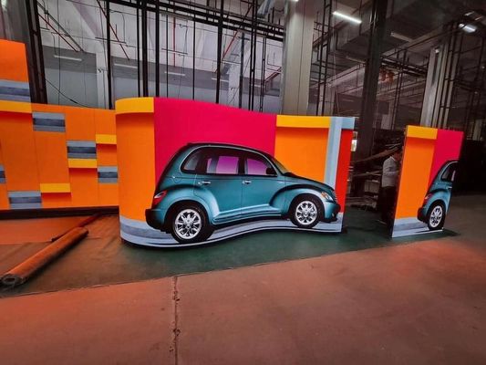 P2.5 屋外防水 全彩 LED 鋳型 アルミ スクリーン 3 年間の保証