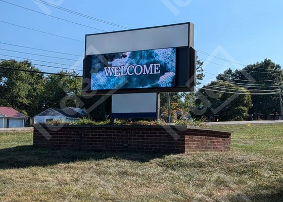 120°/60° ビューアングル LED広告板 作業電圧 DC5V 平均電力消費 860w/m2 効果的な広告のために