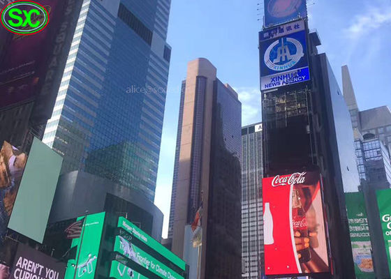 大きい導かれた広告スクリーンP10の屋外広告は表示画面TV板を導きました