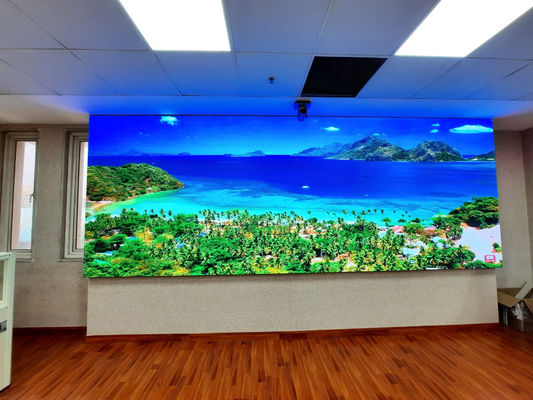 お買い得 高解像度P2.5 室内LEDスクリーン 640x480mm ダイ鋳型アルミニウムパネル LEDビデオウォールディスプレイ 会議室用 オンライン