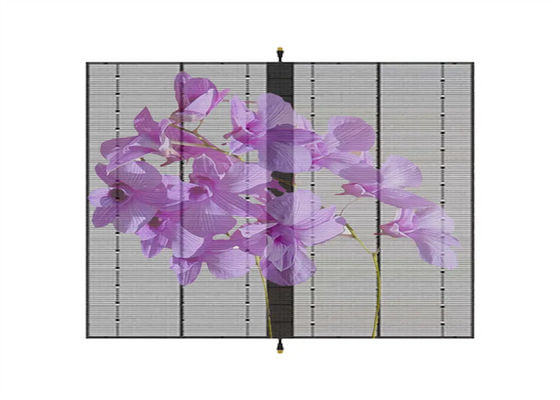 AC100-240V 60Hz インプット透明LEDディスプレイ 室内広告用ビデオディスプレイ機能 3-5年保証