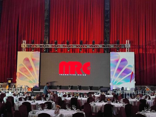 露天防水SMD P6 広告用 LED スクリーン,フルカラー,高い明るさ