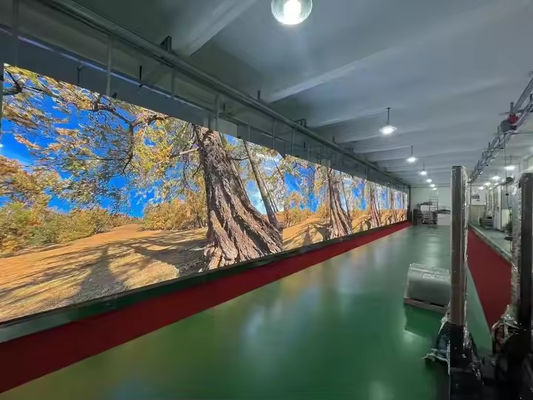 SMD パッケージとキングライトLED付きの可変8000K色温ステージLEDスクリーン