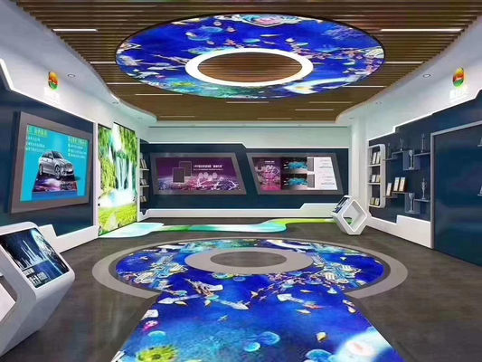 デジタルマーケティングソリューションのための室内フルカラーLEDディスプレイと,高いIP評価とピクセル完璧な画像詳細を備えた簡単なインストールと輸送