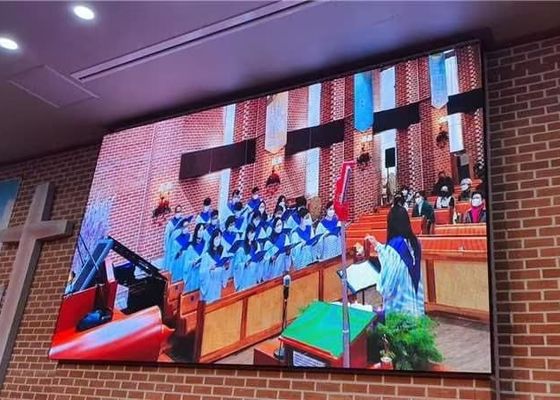 倉庫 レンタル LED ディスプレイ SMD2121ランプとアルミニウムキャビネット材料