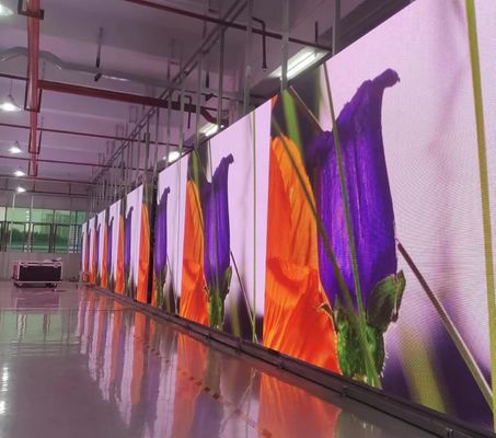 高明度の恒常LED広告ディスプレイ,カスタマイズされたキャビネットサイズとホワイトバランス 明さ ≥7500cd/m2