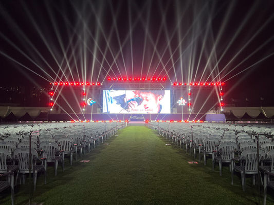 簡単に接続してアンインストール 広告のための屋外フルカラーLEDディスプレイ マルチメディア スタジアムステージレンタルショーなど