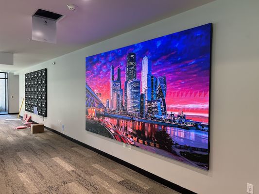 お買い得 P4.81 屋外フルカラーLED 鋳型アルミスクリーン 64*32 ドットマトリックスモジュール オンライン