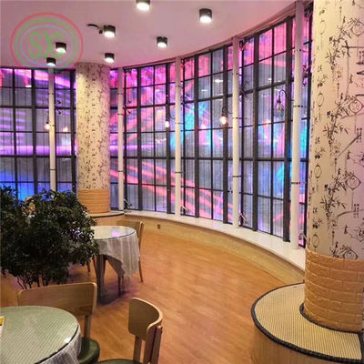 運転方法 透明型LEDスクリーン モジュール 重さ0.2KG/PC アイテム LED透明型スクリーン