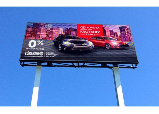 長寿命と屋外設置向けの防水IP65 320 * 160mmモジュールサイズ高解像度屋外LEDスクリーン