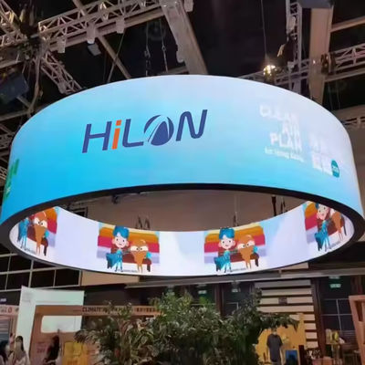 高明るさフルカラー SMD 柔軟フィルム折りたたむLEDディスプレイ 3年保証