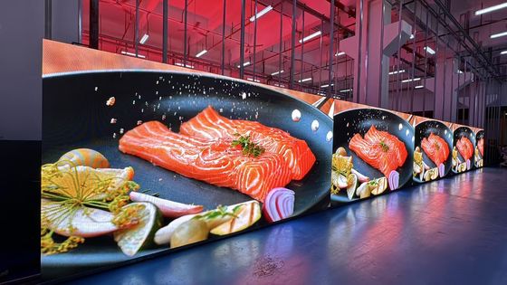 プロのLEDレンタルディスプレイ 平均消費量は438W/m2