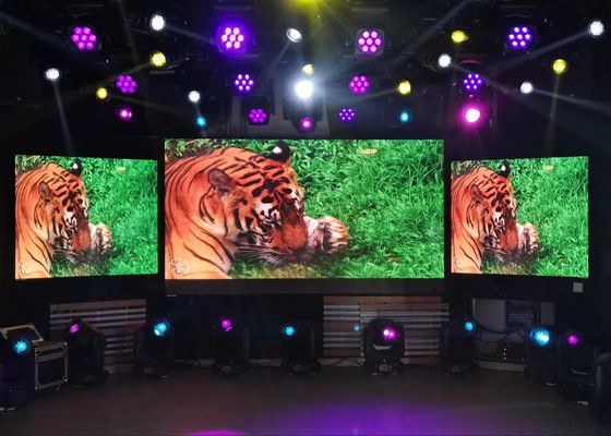 鋳型アルミ LED キャビネットとレンタルスクリーンビジュアライザーのためのカスタマイズされたスクリーン寸法