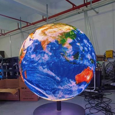 320*160mm モジュールのサイズ スフィア LED スクリーン 前部サービス メンテナンスのため,最適なパフォーマンスのためのエピスター LED チップ