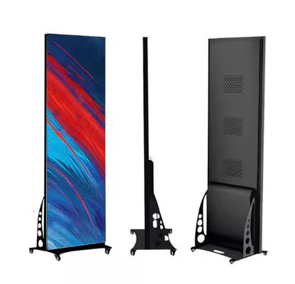 1R1G1B カラー構成 アルミパネル材料とSMD2121LEDチップで作られたLEDポスターディスプレイ