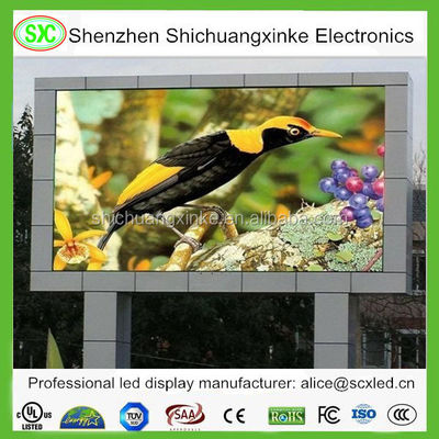 Nationstar/Kinglight LEDとNovastar制御システムを搭載した屋外LED看板で市場での存在感を高めましょう