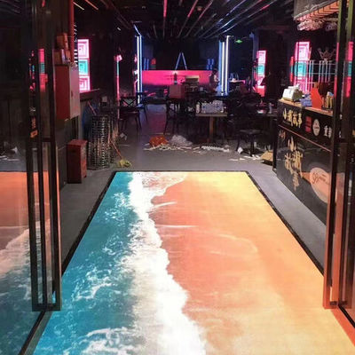 高解像度スパークリングライトダンスフロア、DMX512制御システムと高輝度Epistarチップ搭載